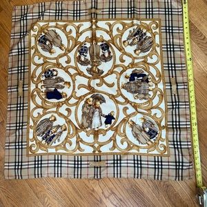Rare, limited edition Burberry’s silk scarf featuring the Thomas Bear family.